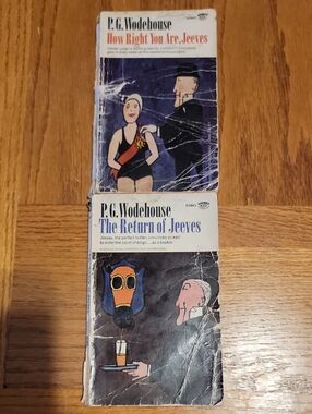 P.G. Wodehouse Vintage Paperback Jeeves Novels